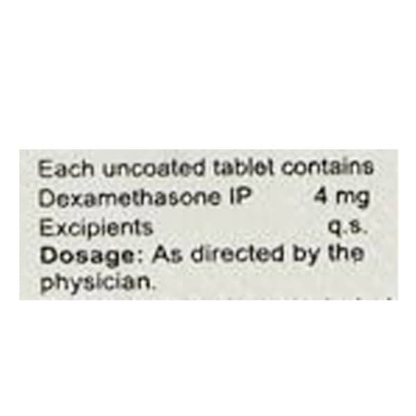 Dexam 4Mg Strip Of 8 Tablets