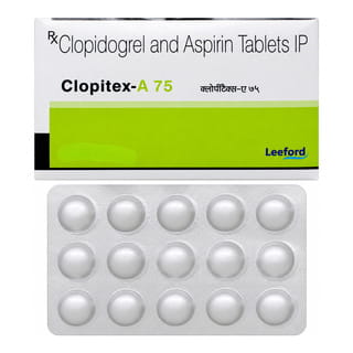 Clopitex A 75Mg Strip Of 15 Tablets