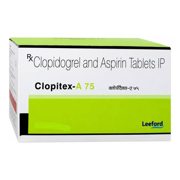 Clopitex A 75Mg Strip Of 15 Tablets