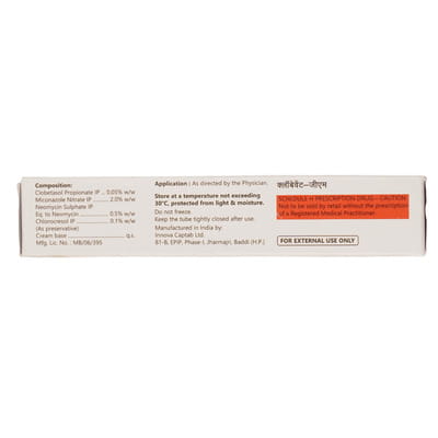 Clobevent Gm Tube Of 15gm Cream