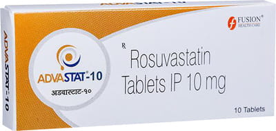 Advastat Gold 10mg Strip Of 10 Capsules