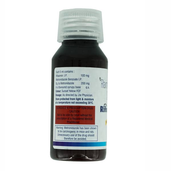 Rifaxigyl M Mango Mint Flavour Bottle Of 60ml Suspension