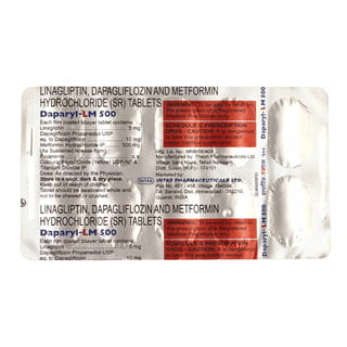 Daparyl Lm 500mg Strip Of 10 Tablets