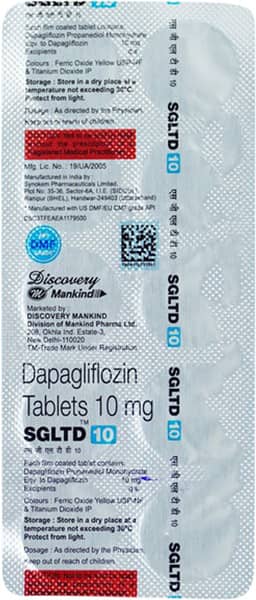 Sgltd 10 Mg Strip Of 10 Tablets
