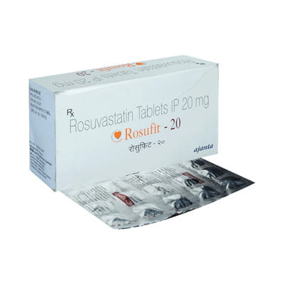 Rosufit 20mg Strip Of 20 Tablets
