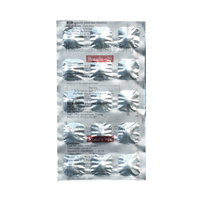 Rosufit 20mg Strip Of 20 Tablets