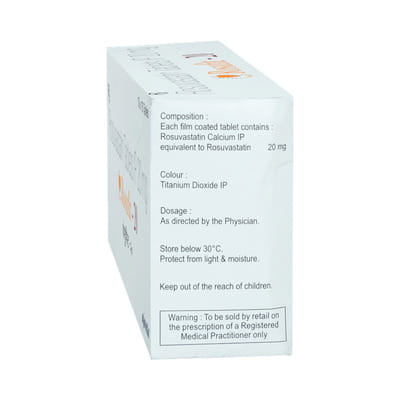 Rosufit 20mg Strip Of 20 Tablets