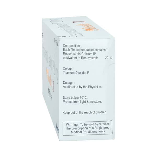 Rosufit 20mg Strip Of 20 Tablets