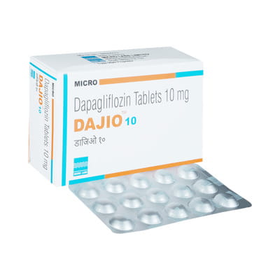 Dajio 10mg Strip Of 10 Tablets