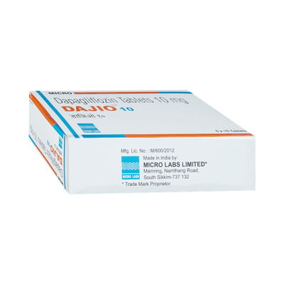 Dajio 10mg Strip Of 10 Tablets