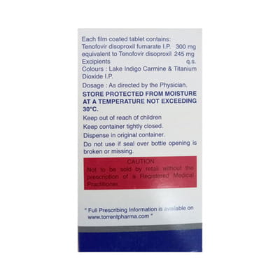 Tenocruz 300mg Bottle Of 30 Tablets