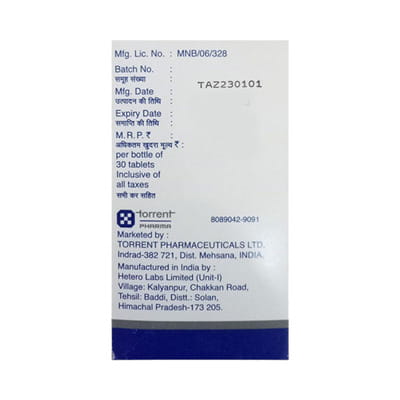 Tenocruz 300mg Bottle Of 30 Tablets