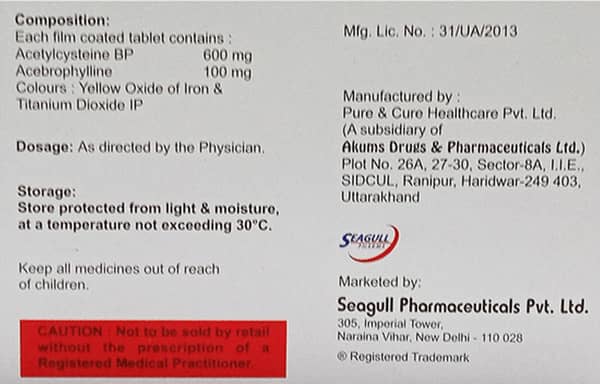 Muciday N Strip Of 10 Tablets