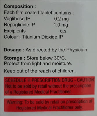 Volix R 0.2/1mg Strip Of 10 Tablets