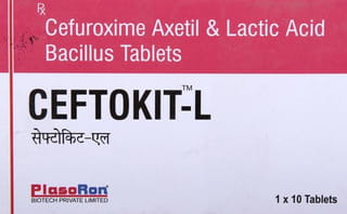 Ceftokit L Tablet 10