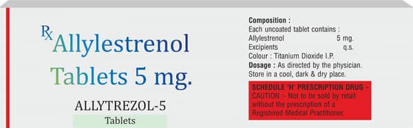 Allytrezol 5Mg Strip Of 10 Tablets