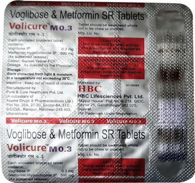 Volicure M 0.3mg Strip Of 15 Tablets