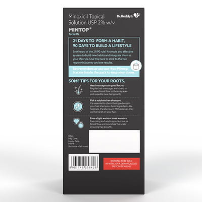 Mintop Forte 2% Bottle Of 120ml Solution