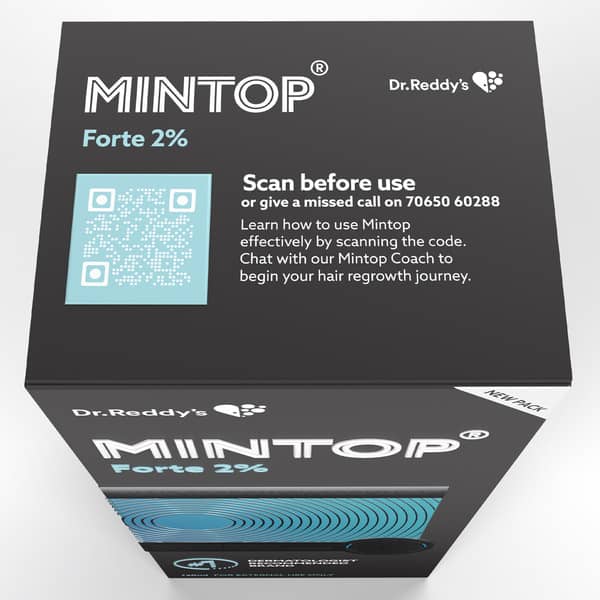 मिन्टोप फोर्टी 2% की बोतल 120एमएल सॉल्यूशन