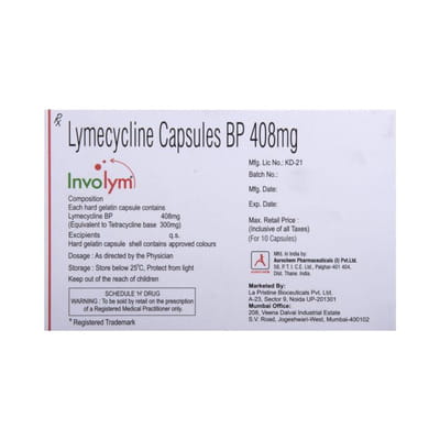 Involym 408mg Strip Of 8 Capsules