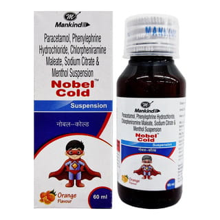 Nobel Cold Orange Flavour Bottle Of 60Ml Suspension