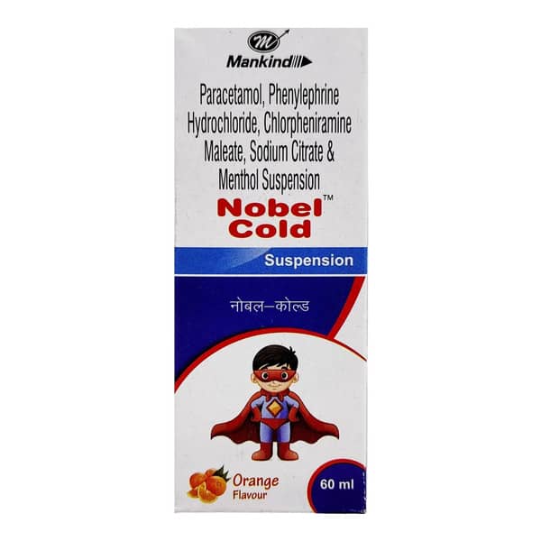 Nobel Cold Orange Flavour Bottle Of 60Ml Suspension
