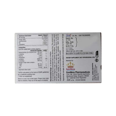 Euro Q 100mg Strip Of 10 Tablets