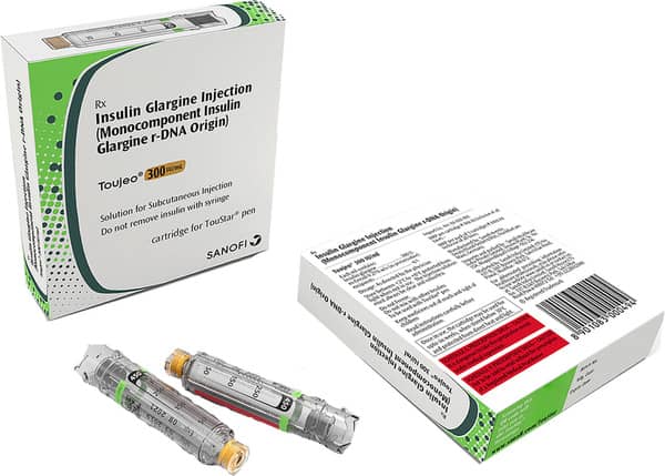 TOUJEO 300U/ML SOLUTION FOR INJECTION