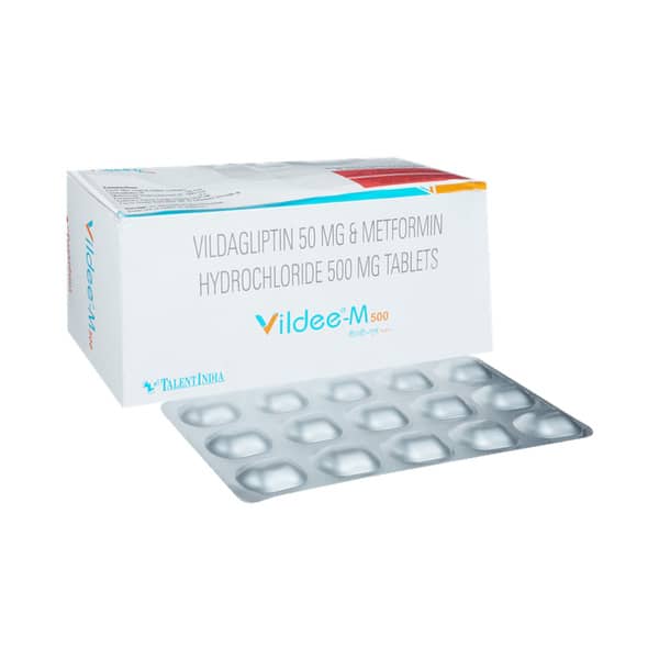Vildee M 50/500mg Strip Of 15 Tablets