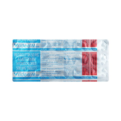 Vildee M 50/500mg Strip Of 15 Tablets
