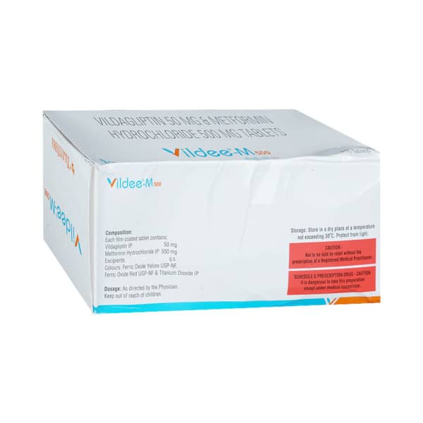 Vildee M 50/500mg Strip Of 15 Tablets
