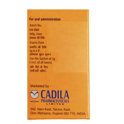 Calcirol Orange Flavour Sachet Of 1gm Oral Powder