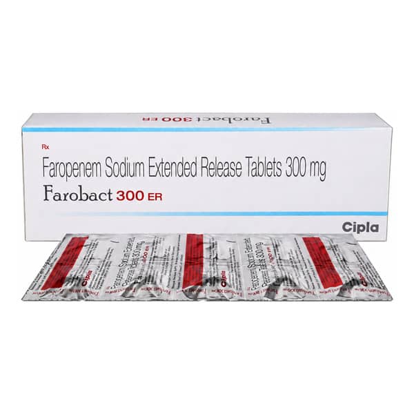 Farobact Er 300 Strip Of 10 Tablets