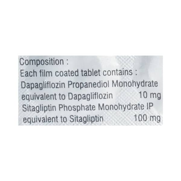 Emsita D 100/10Mg Strip Of 10 Tablets