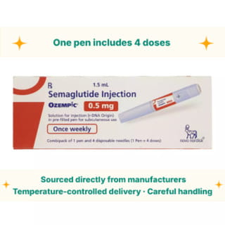 Ozempic 0.5Mg Pre Filled Pen Of 1.5Ml Solution For Injection