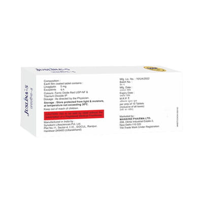 Juslina 5mg Strip Of 10 Tablets