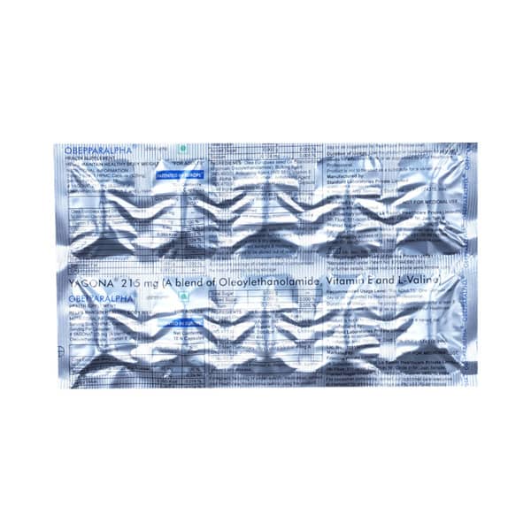 Obepparalpha 215mg Strip Of 10 Capsules