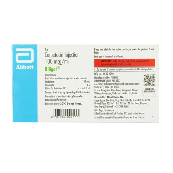 Riligol Injection 5 X 1 Ml