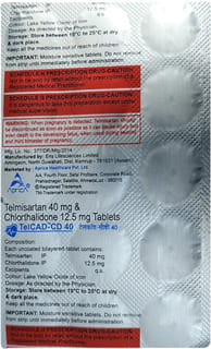 Telcad Cd 40mg Strip Of 15 Tablets
