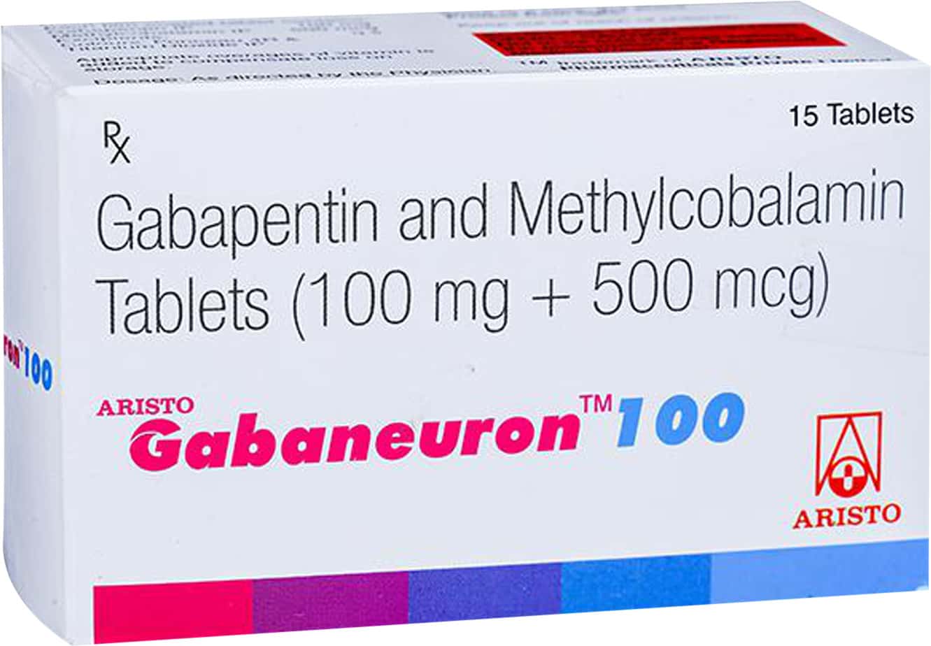 Gabaneuron 100mg/500mcg Strip Of 15 Tablets: Uses, Side Effects, Price ...
