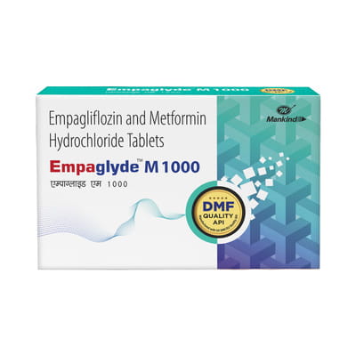 Empaglyde M 1000mg Strip Of 10 Tablets