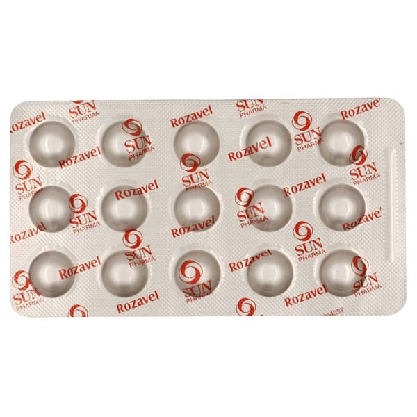 Rozavel 10mg Strip Of 15 Tablets