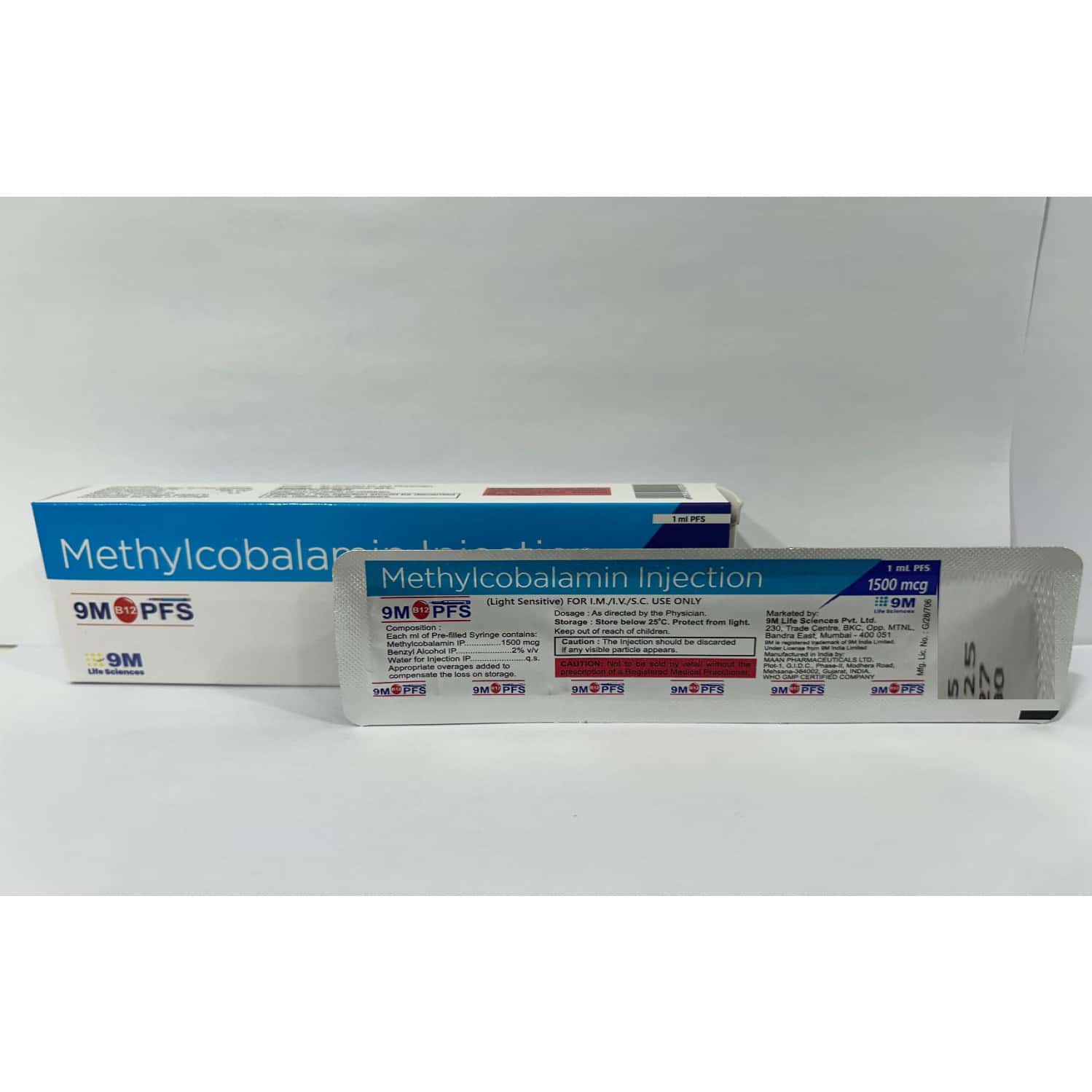 9m B12 1500 MCG/ML Injection (1): Uses, Side Effects, Price & Dosage