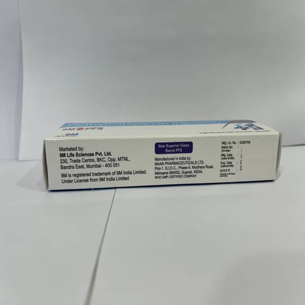 9M B12 1500Mcg Pre Filled Syringe Of 1Ml Injection