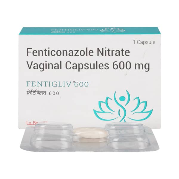 Fentigliv 600mg Strip Of 1 Vaginal Capsule