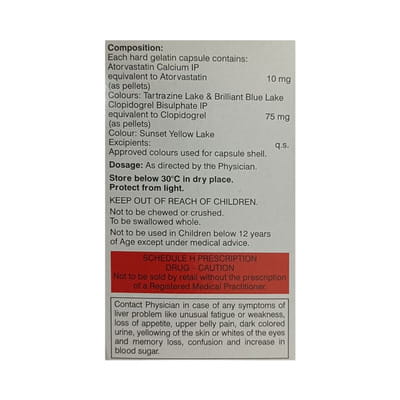 Atchol Cv Strip Of 10 Capsules