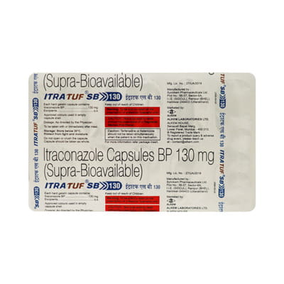 Itratuf Sb 130mg Strip Of 10 Capsules