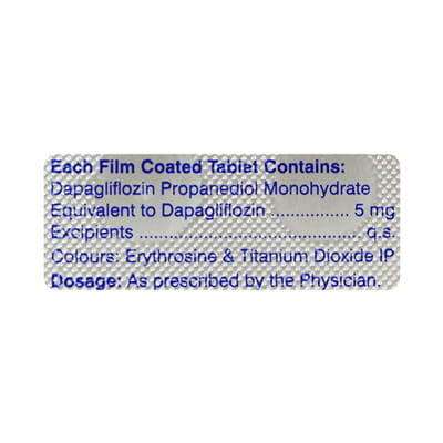 Diabiz 5 Mg Strip Of 15 Tablets