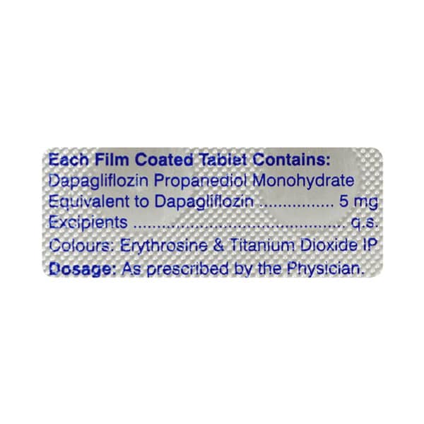 Diabiz 5 Mg Strip Of 15 Tablets