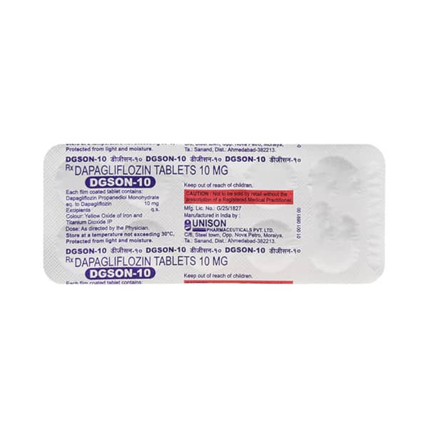 Dgson 10mg Strip Of 10 Tablets